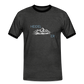 HERREN KONTRAST SHIRT- HEIDEL(BERG)ER DARK - Anthrazit/Schwarz
