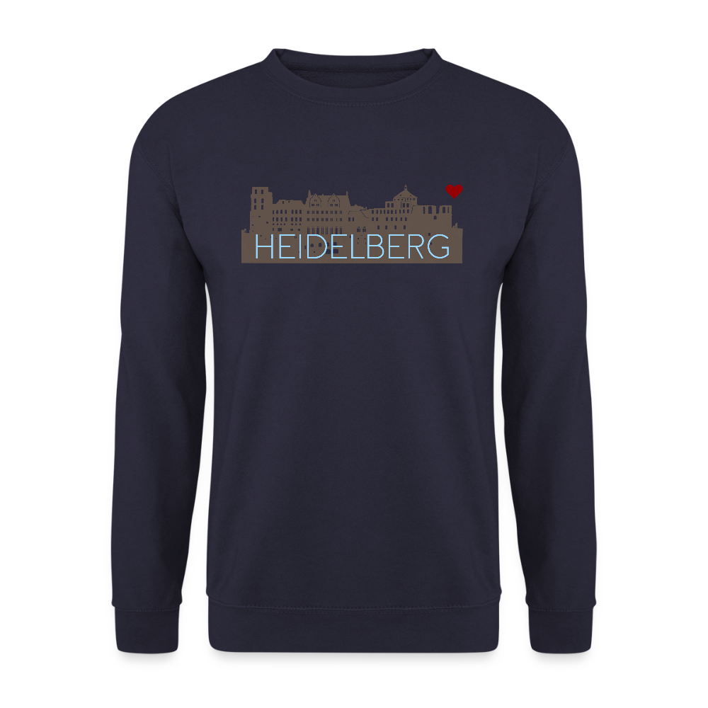UNISEX SWEATSHIRT - HEIDELBERGER SCHLOSS DARK - Navy