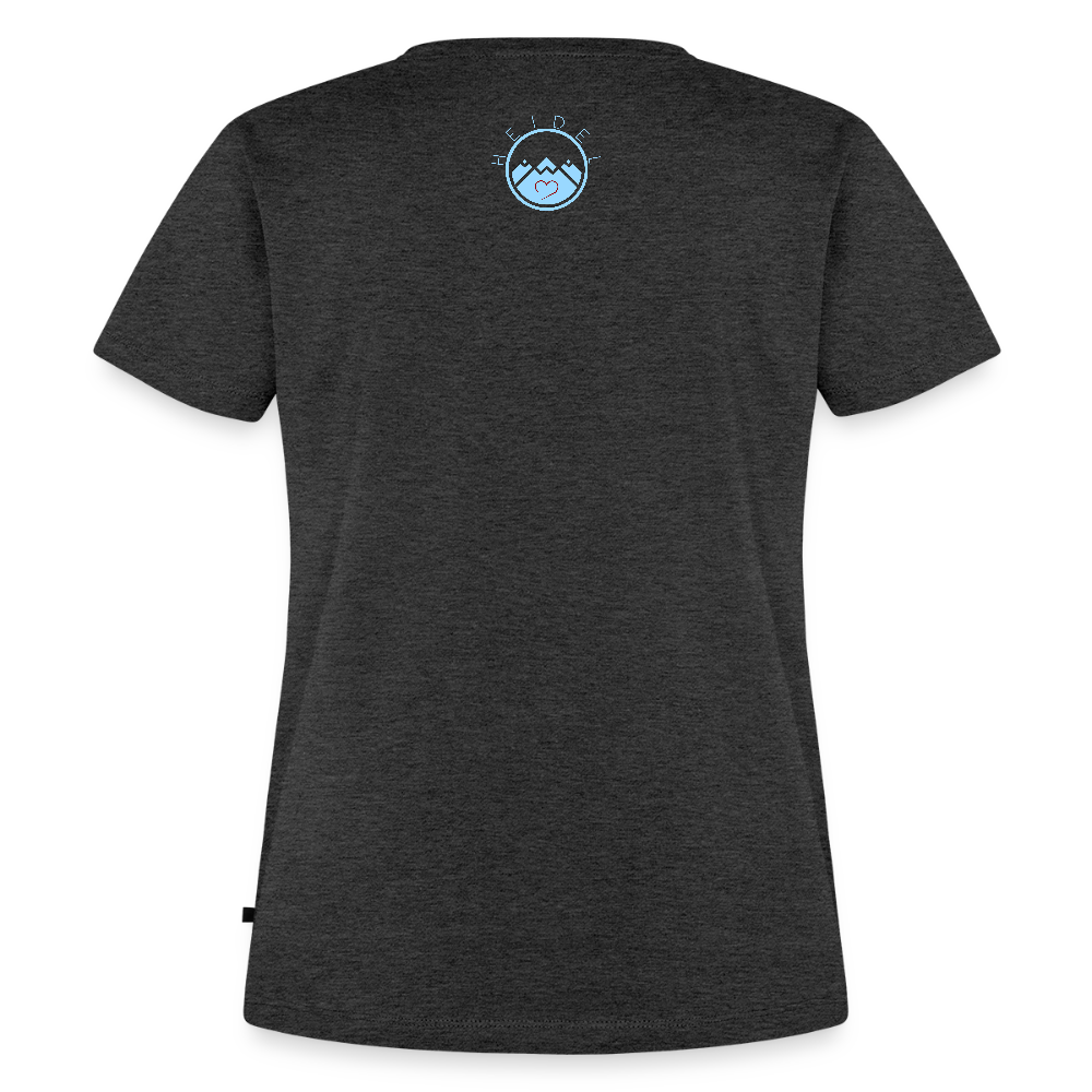 DAMEN ORGANIC SHIRT - ALTE BRÜCKE HEIDELBERG DARK - Anthrazit meliert