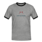 HERREN KONTRAST SHIRT - NUFF UN NUNNA TRANSPARENT - Grau meliert/Schwarz