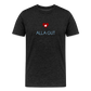 HERREN ORGANIC SHIRT - ALLA GUT DARK - Anthrazit