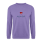 UNISEX SWEATSHIRT - ALLA GUT TRANSPARENT - Lavendel