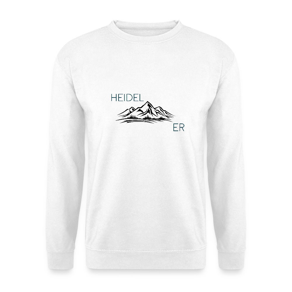 UNISEX SWEATSHIRT - HEIDEL(BERG)ER TRANSPARENT - Weiß