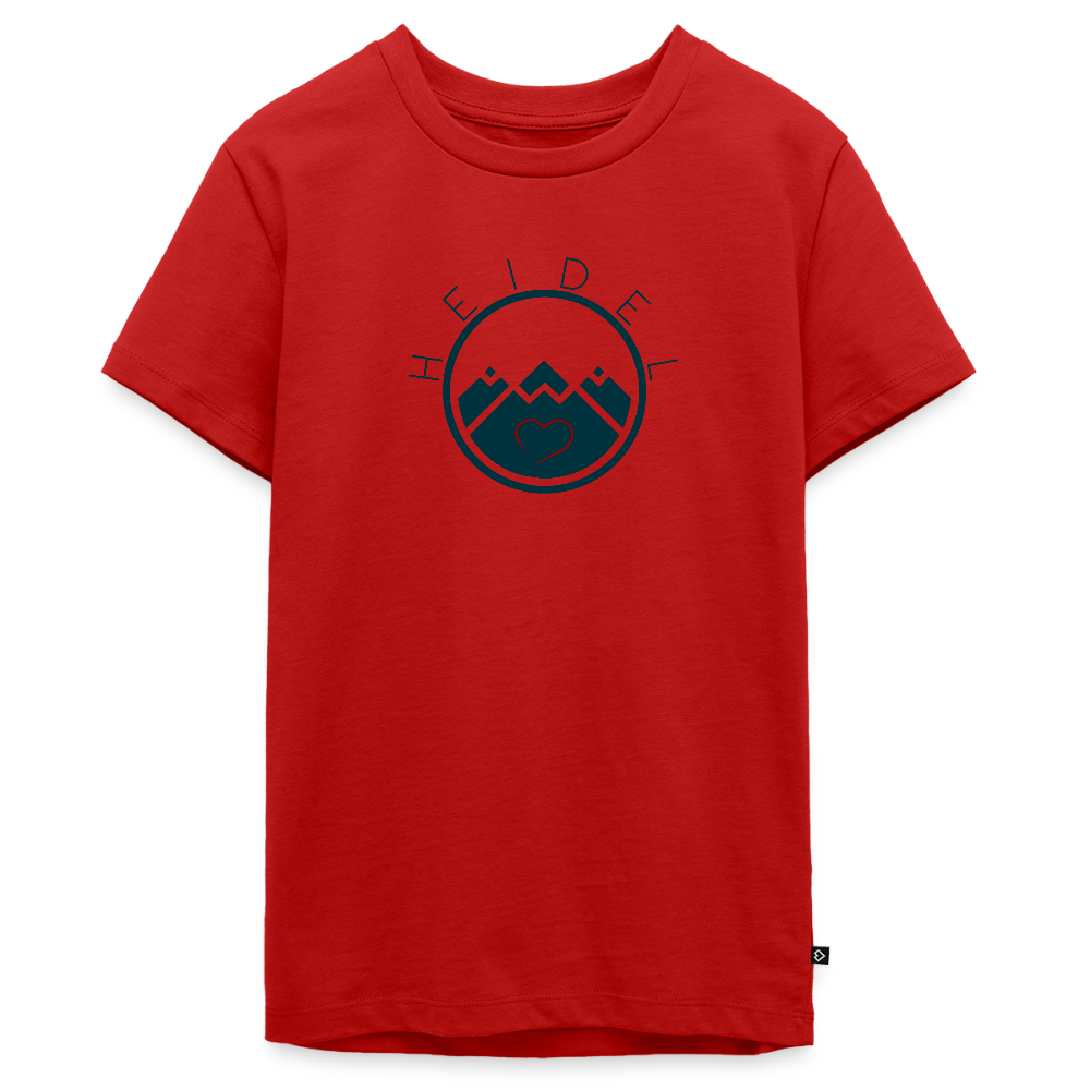 TEENAGER PREMIUM SHIRT - HEIDELSTORE TRANSPARENT - Rot