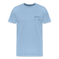 HERREN ORGANIC SHIRT - HEIDELBERG SINCE TRANSPARENT - Sky