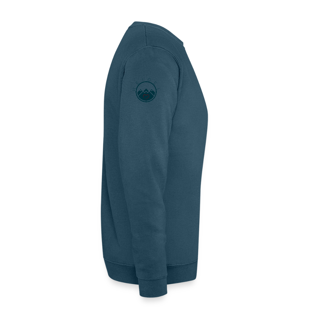 UNISEX SWEATSHIRT - ALLA GUT TRANSPARENT - Indigoblau