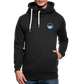 UNISEX HOODIE SCHALKRAGEN - IN NEINE UFF DA ZEIL RUGBY DARK - Schwarz