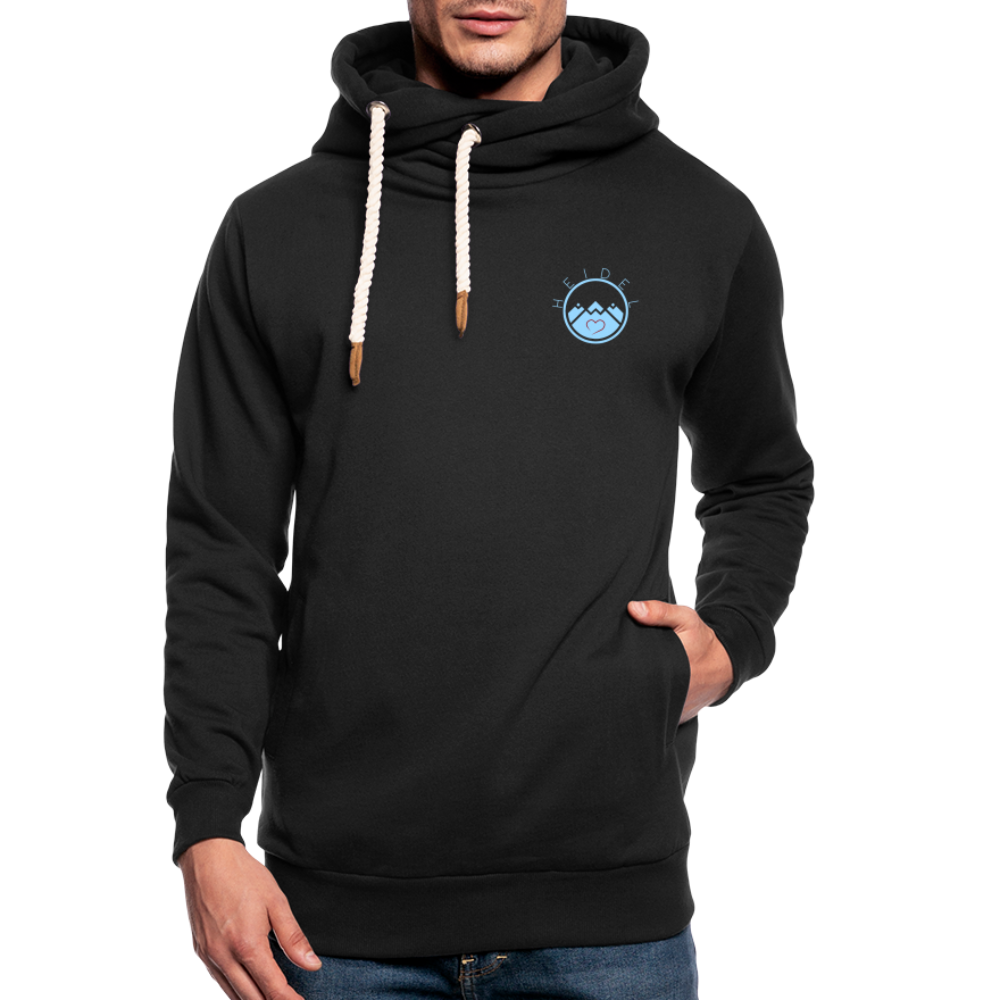 UNISEX HOODIE SCHALKRAGEN - IN NEINE UFF DA ZEIL RUGBY DARK - Schwarz