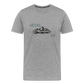 HERREN ORGANIC-SHIRT HEIDEL(BERG)ER TRANSPARENT - Grau meliert