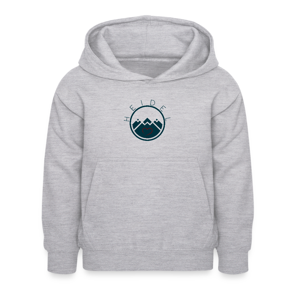 KINDER PREMIUM HOODIE - HEIDELSTORE TRANSPARENT - Hellgrau meliert
