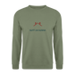 UNISEX SWEATSHIRT - NUFF UN NUNNA TRANSPARENT - Armeegrün