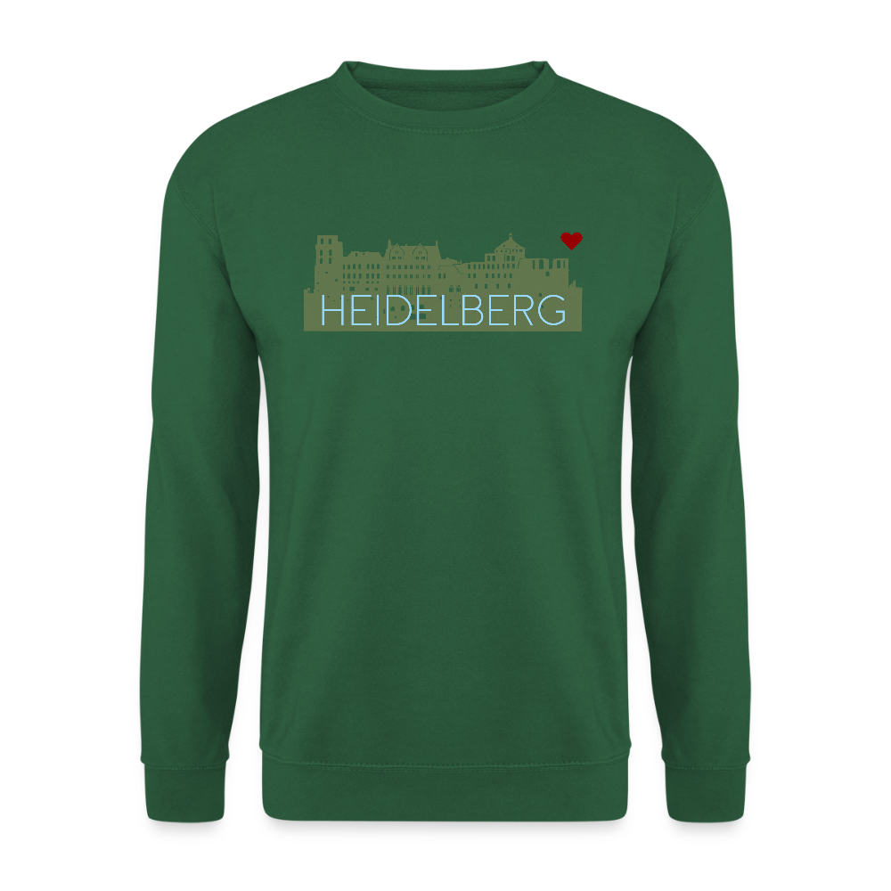 UNISEX SWEATSHIRT - HEIDELBERGER SCHLOSS DARK - Grün