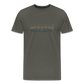 HERREN ORGANIC SHIRT - ALTE BRÜCKE HEIDELBERG TRANSPARENT - Asphalt