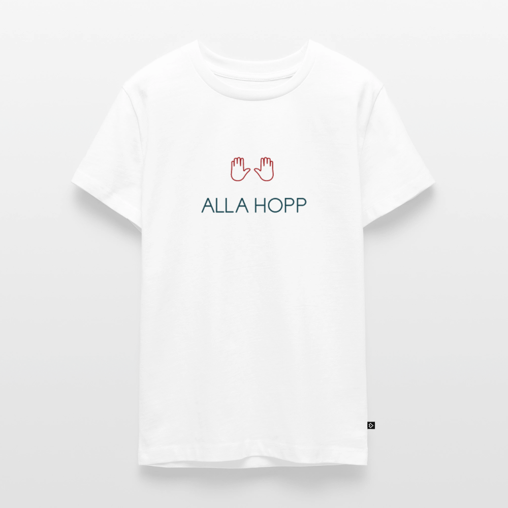 TEENAGER PREMIUM SHIRT - ALLA HOPP TRANSPARENT - Weiß