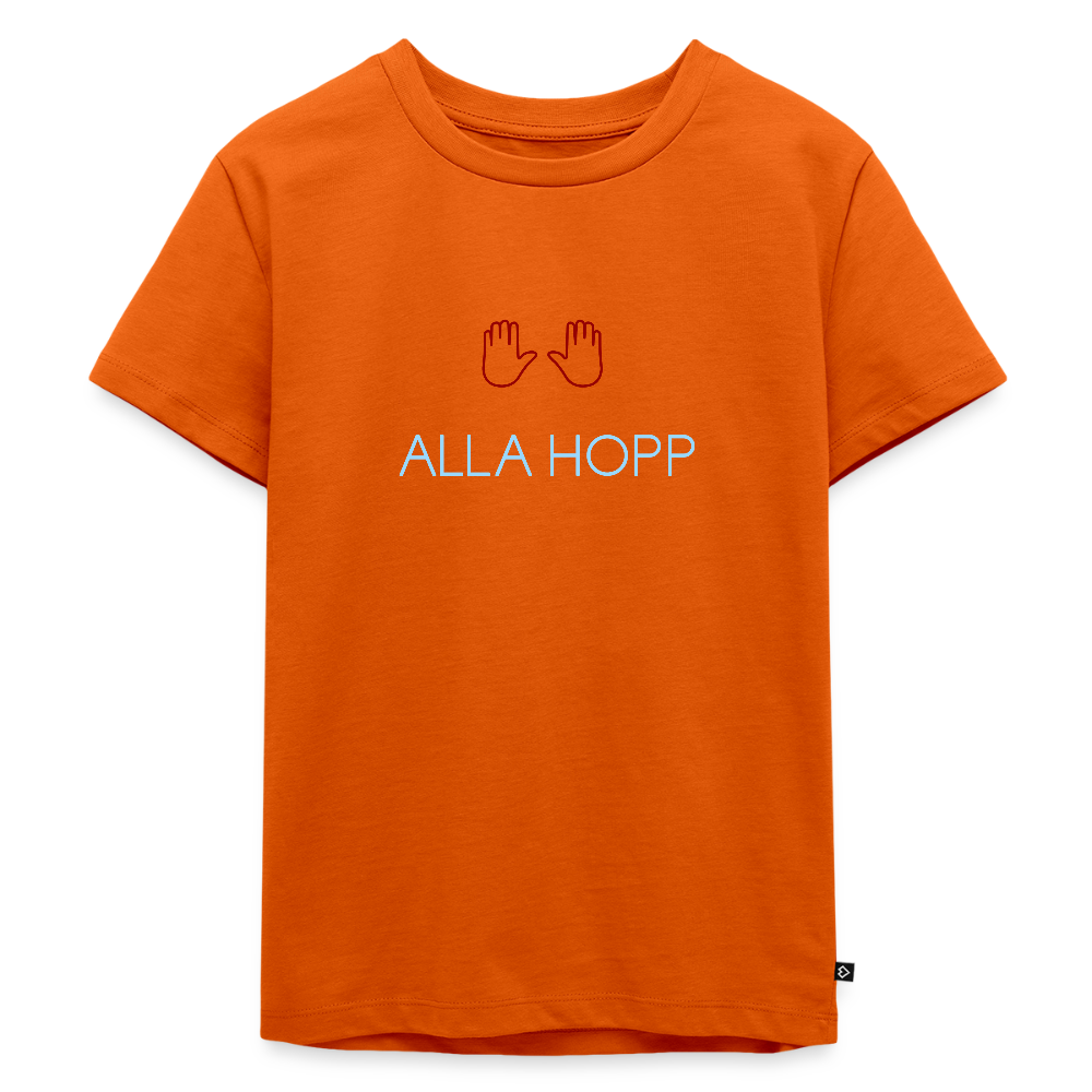 KINDER PREMIUM SHIRT - ALLA HOPP DARK - Orange 