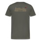 HERREN ORGANIC SHIRT - HEIDELBERGER SCHLOSS DAHÄM (DESIGN HINTEN) TRANSPARENT - Asphalt