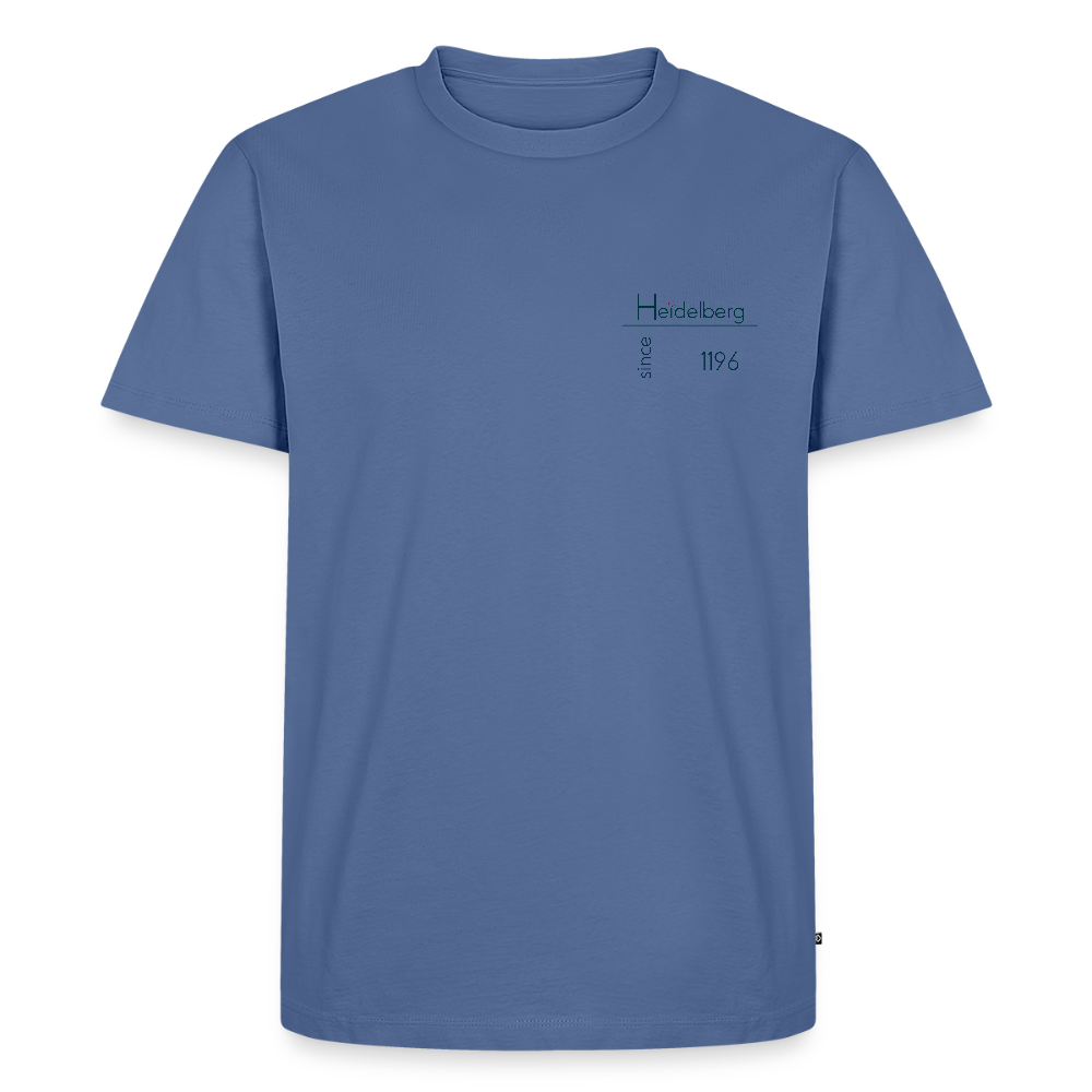 HERREN ORGANIC SHIRT - HEIDELBERG SINCE TRANSPARENT - Taubenblau