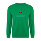UNISEX SWEATSHIRT - ALLA GUT DARK - Kelly Green