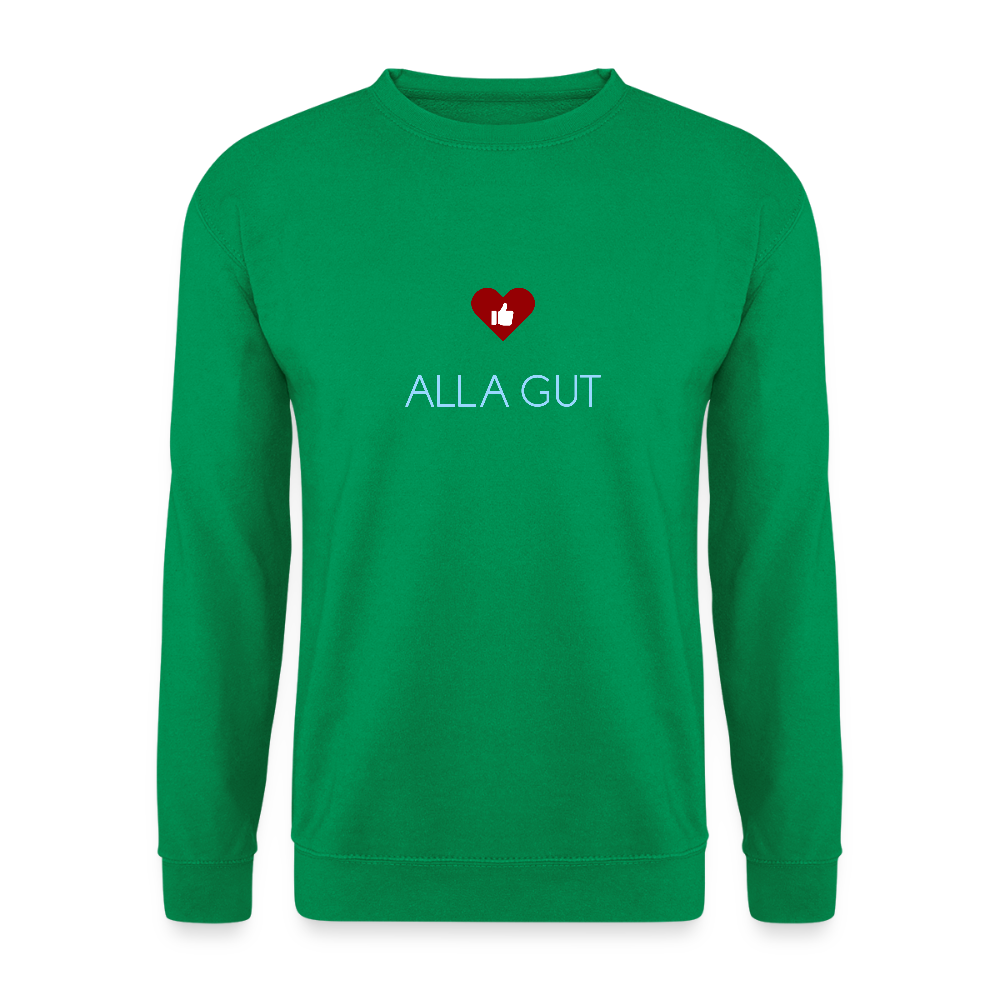UNISEX SWEATSHIRT - ALLA GUT DARK - Kelly Green