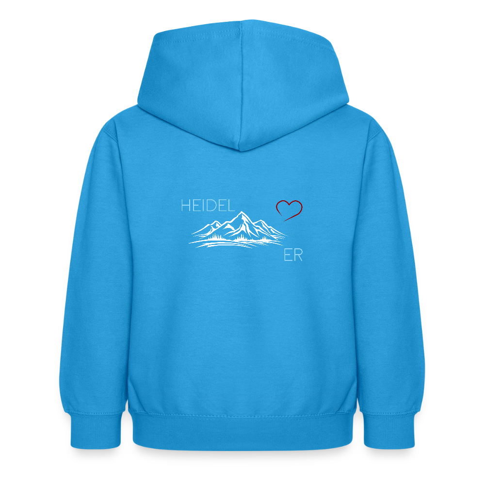 KINDER PREMIUM HOODIE - HEIDEL(BERG)ER DARK - Meeresblau