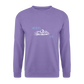 UNISEX SWEATSHIRT - HEIDEL(BERG)ER DARK - Lavendel