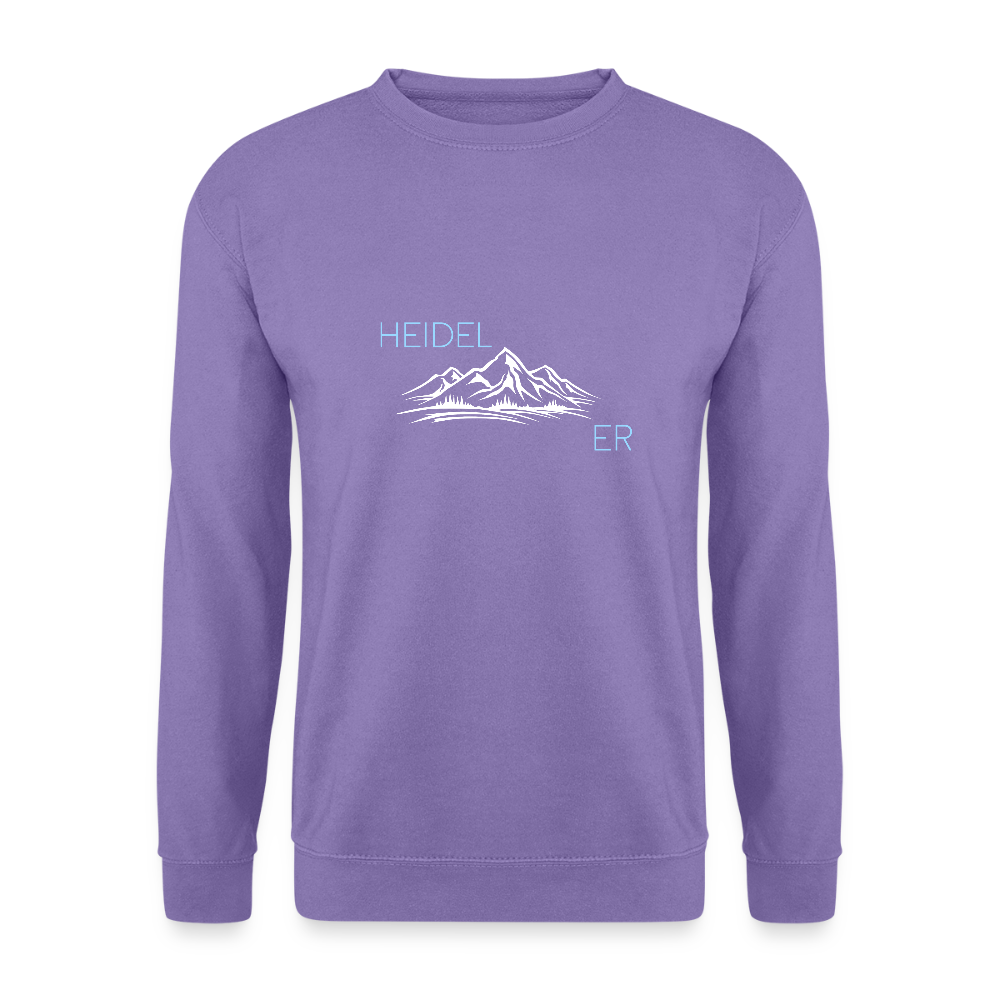 UNISEX SWEATSHIRT - HEIDEL(BERG)ER DARK - Lavendel