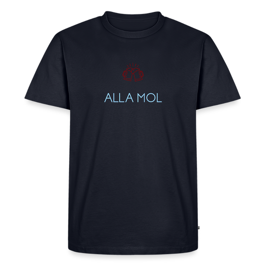 HERREN ORGANIC SHIRT - ALLA MOL DARK - Navy