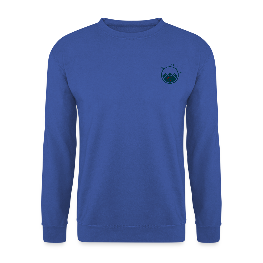 UNISEX SWEATSHIRT - IN NEINE UFF DA ZEIL RUGBY TRANSPARENT - Royalblau