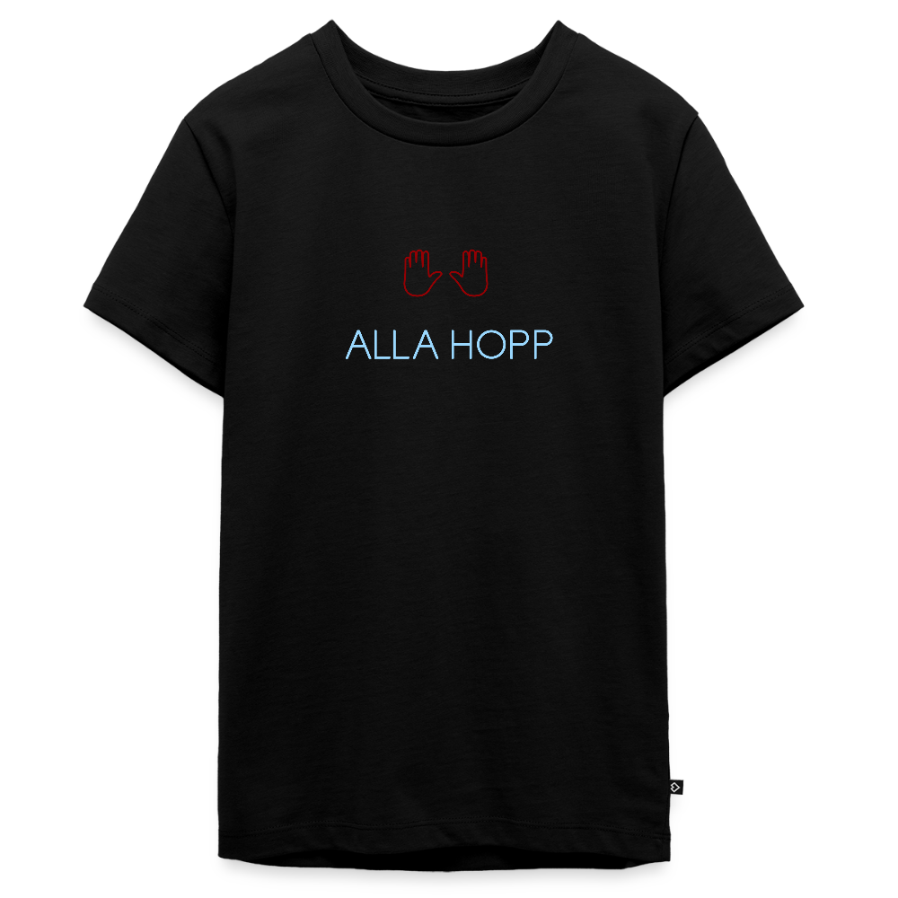 TEENAGER PREMIUM SHIRT - ALLA HOPP DARK - Schwarz