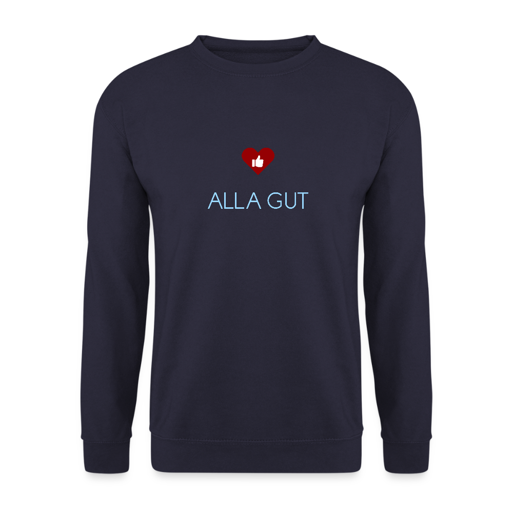 UNISEX SWEATSHIRT - ALLA GUT DARK - Navy