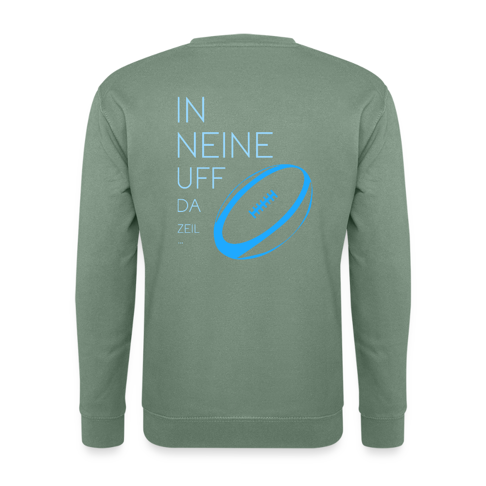 UNISEX SWEATSHIRT - IN NEINE UFF DA ZEIL RUGBY DARK - Graugrün