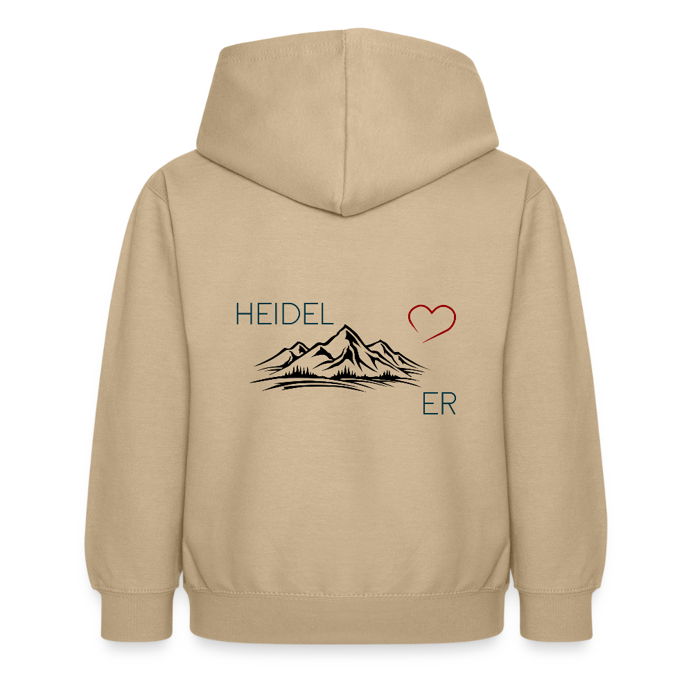 KINDER PREMIUM HOODIE - HEIDEL(BERG)ER TRANSPARENT - Sand