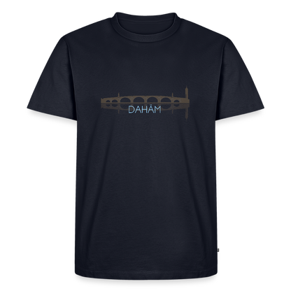 HERREN ORGANIC SHIRT - ALTE BRÜCKE DAHÄM DARK - Navy