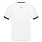 HERREN KONTRAST SHIRT- ALLA GUT DARK - Weiß/Schwarz