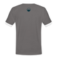 HERREN KONTRAST SHIRT - ALLA MOL TRANSPARENT - Dunkelgrau/Weiß