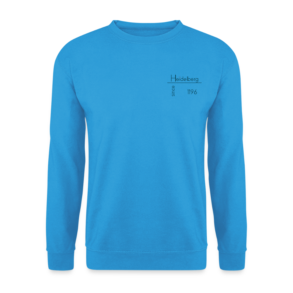 UNISEX SWEATSHIRT  - HEIDELBERG SINCE TRANSPARENT - Meeresblau