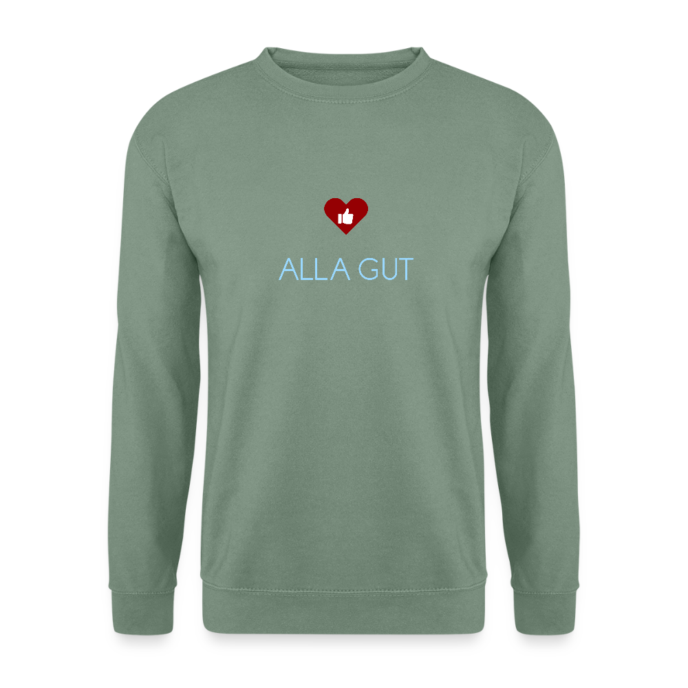 UNISEX SWEATSHIRT - ALLA GUT DARK - Graugrün