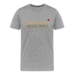 HERREN ORGANIC - HEIDELBERGER SCHLOSS T-SHIRT TRANSPARENT - Grau meliert