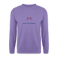 UNISEX SWEATSHIRT - NUFF UN NUNNA TRANSPARENT - Lavendel