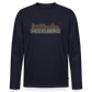 HERREN ORGANIC LANGARM-SHIRT - HEIDELBERGER SCHLOSS DARK - Navy
