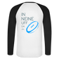 HERREN KONTRAST-LANGARM-SHIRT - IN NEINE UFF DA ZEIL RUGBY TRANSPARENT - Weiß/Schwarz