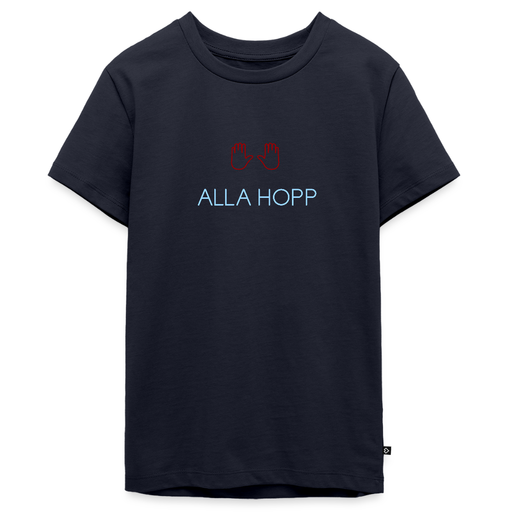 TEENAGER PREMIUM SHIRT - ALLA HOPP DARK - Navy