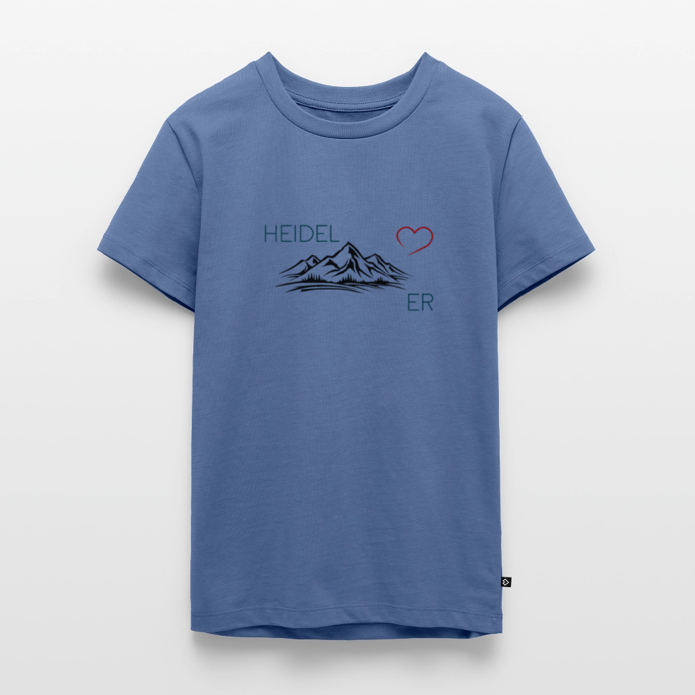 TEENAGER PREMIUM SHIRT - HEIDEL(BERG)ER TRANSPARENT - Taubenblau