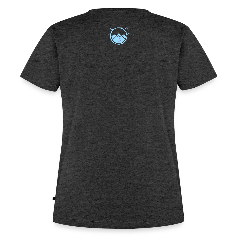 DAMEN ORGANIC SHIRT - HEIDELBERGER SCHLOSS DARK - Anthrazit meliert