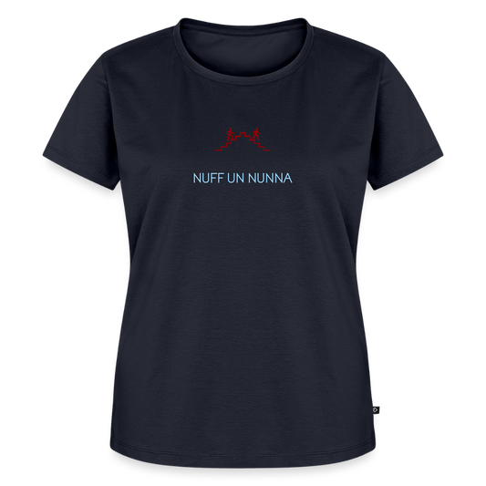 DAMEN ORGANIC SHIRT - NUFF UN NUNNA DARK - Navy