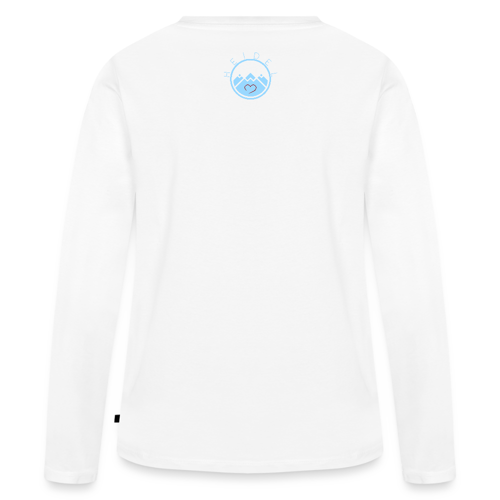 DAMEN ORGANIC LANGARM-SHIRT - HEIDELBERG SINCE DARK - Weiß