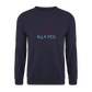 UNISEX SWEATSHIRT - ALLA MOL BIER DARK - Navy