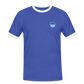 HERREN KONTRAST SHIRT - IN NEINE UFF DA ZEIL RUGBY DARK - Blau/Weiß