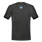 HERREN KONTRAST SHIRT- HEIDEL(BERG)ER DARK - Anthrazit/Schwarz
