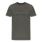 HERREN ORGANIC SHIRT - NUFF UN NUNNA TRANSPARENT - Asphalt